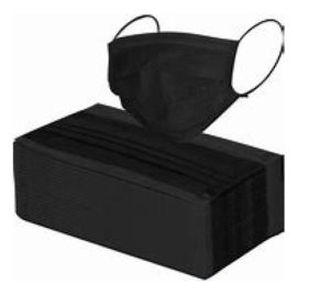 Patriot Health Black Premium Disposable Medical 3 Ply Masks (200M - 700M $2.25 ALL -IN)